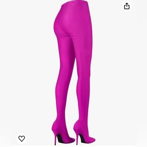 Women Stocking Over the Knee High Boots Sexy Pointed Toe Stiletto